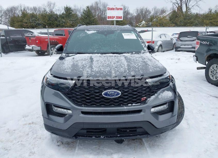 Photo 12 of 2021 Ford Explorer ST (VIN 1FM5K8GC5MGB00358)