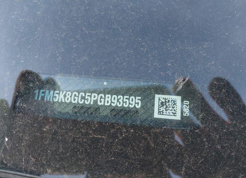 Photo 9 of 2023 Ford Explorer ST (VIN 1FM5K8GC5PGB93595)