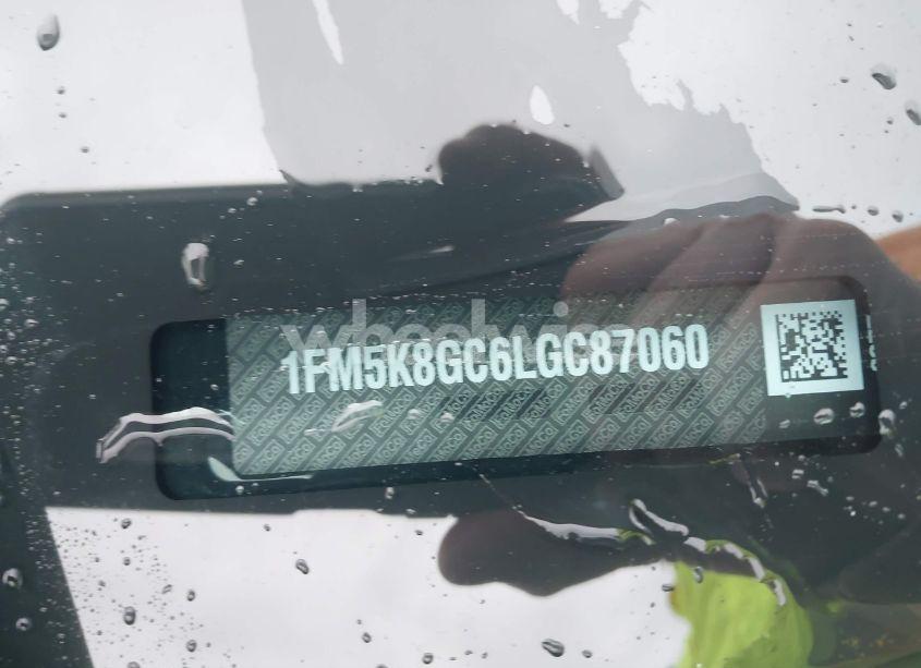 Photo 9 of 2020 Ford Explorer ST (VIN 1FM5K8GC6LGC87060)