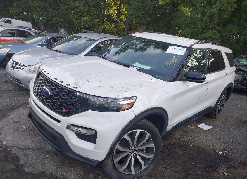 Photo 2 of 2020 Ford Explorer ST (VIN 1FM5K8GC7LGA07324)