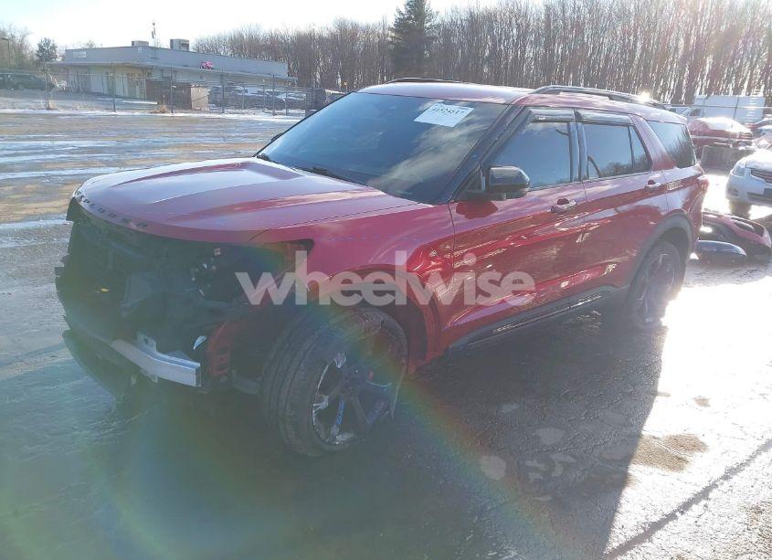 Photo 2 of 2020 Ford Explorer ST (VIN 1FM5K8GC7LGC80487)