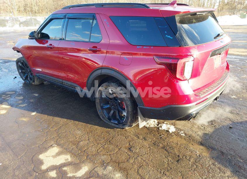 Photo 3 of 2020 Ford Explorer ST (VIN 1FM5K8GC7LGC80487)