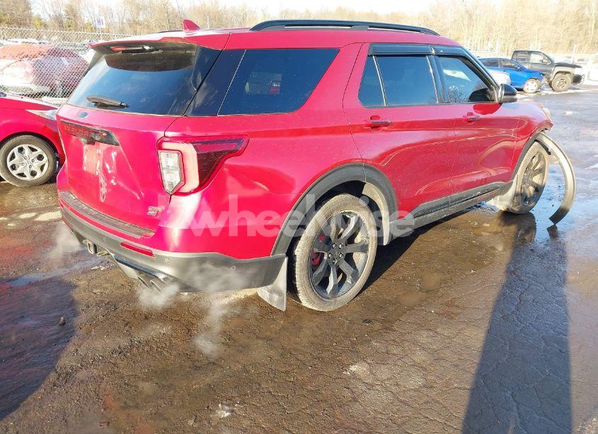 Photo 4 of 2020 Ford Explorer ST (VIN 1FM5K8GC7LGC80487)