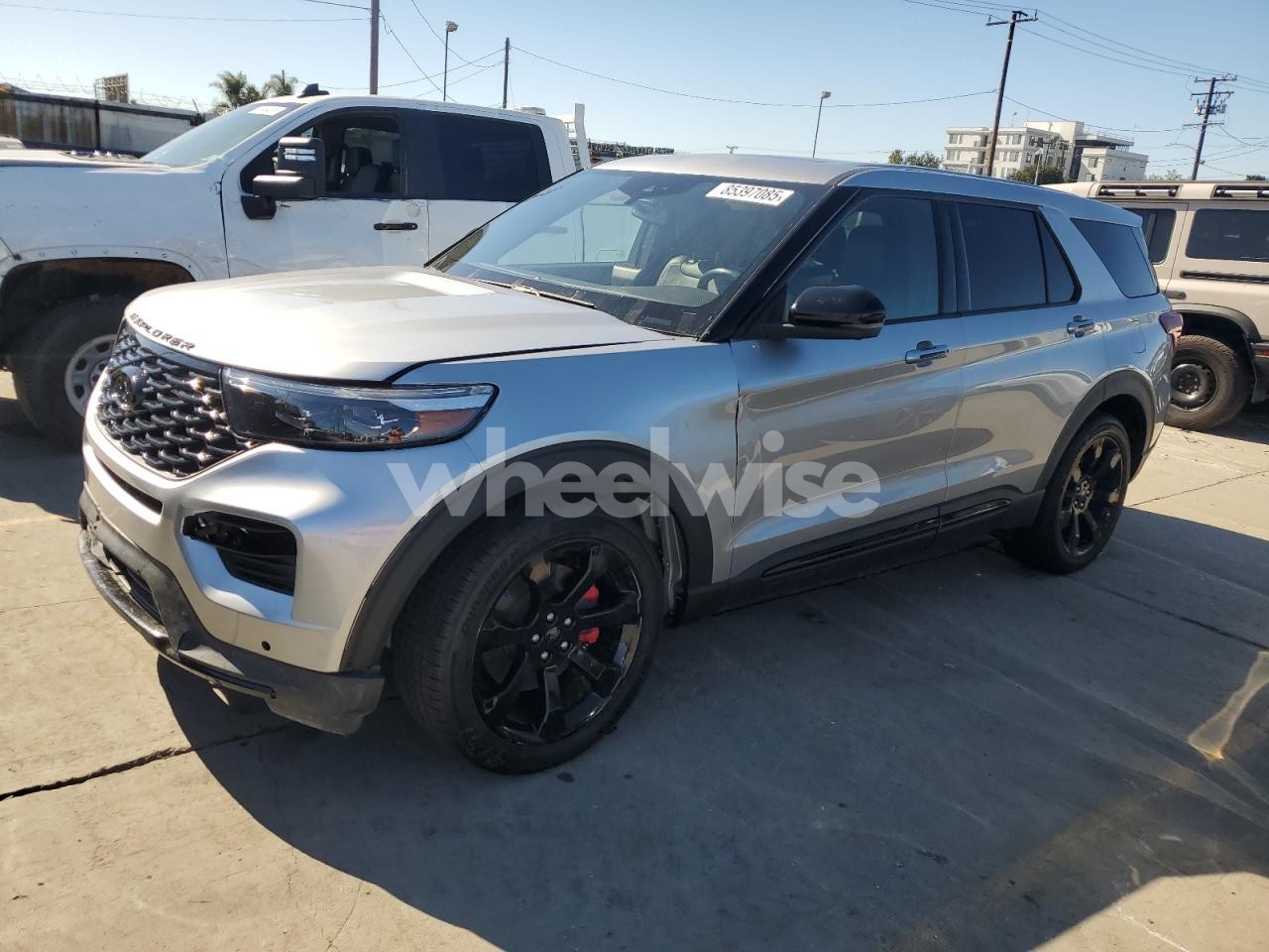 2021 FORD EXPLORER ST (VIN 1FM5K8GC7MGA63376) main photo