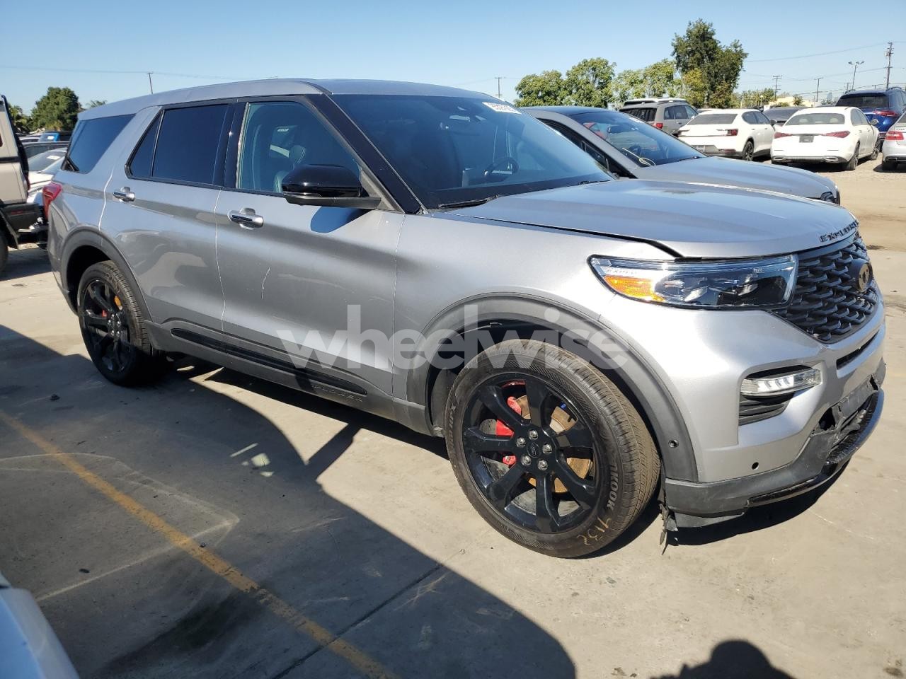 Photo 4 of 2021 FORD EXPLORER ST (VIN 1FM5K8GC7MGA63376)