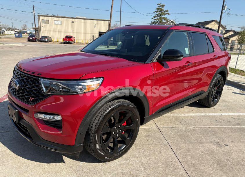 Photo 2 of 2021 Ford Explorer ST (VIN 1FM5K8GC7MGA95647)