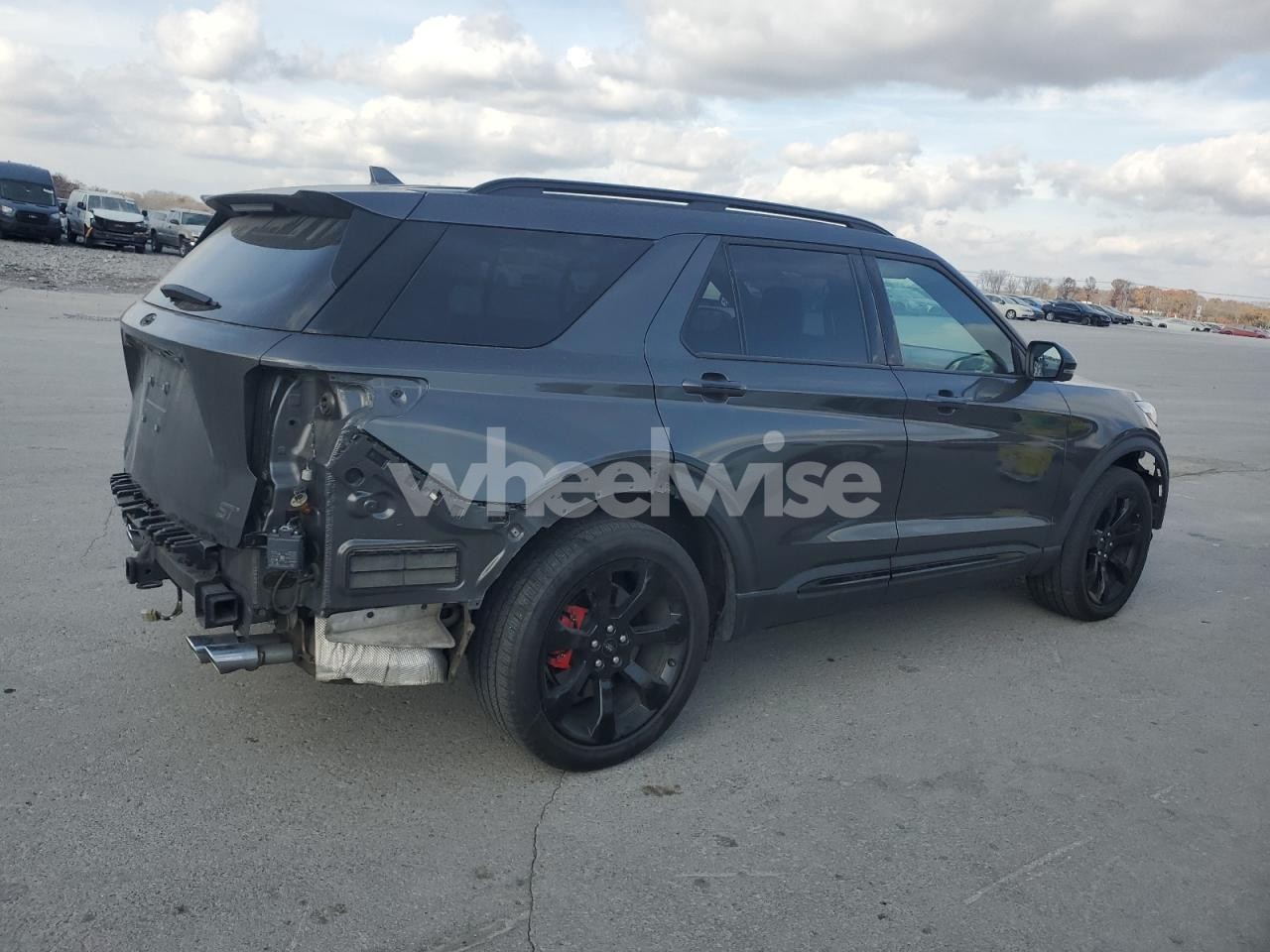 Photo 3 of 2020 FORD EXPLORER ST (VIN 1FM5K8GC8LGC74486)