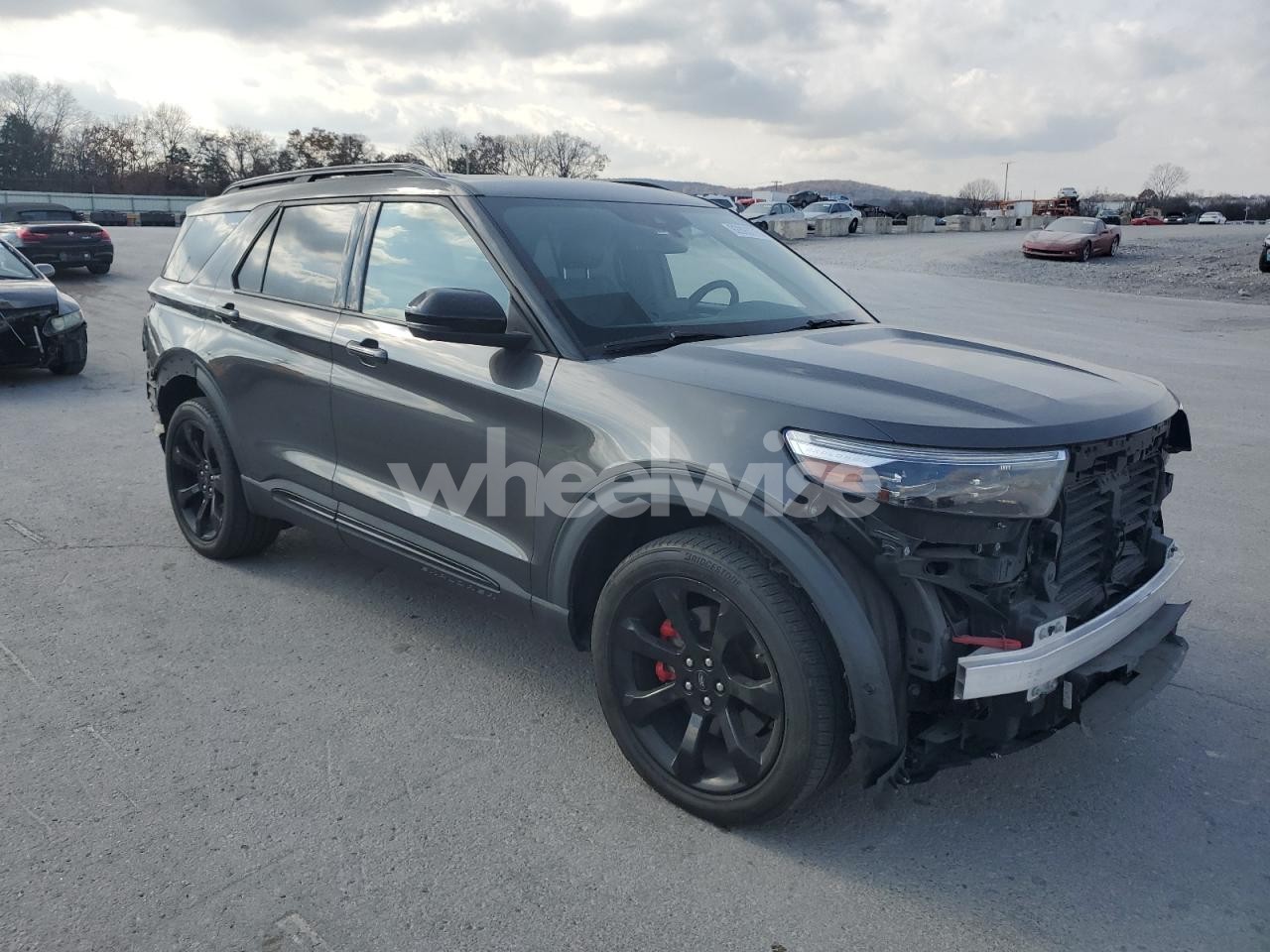 Photo 4 of 2020 FORD EXPLORER ST (VIN 1FM5K8GC8LGC74486)