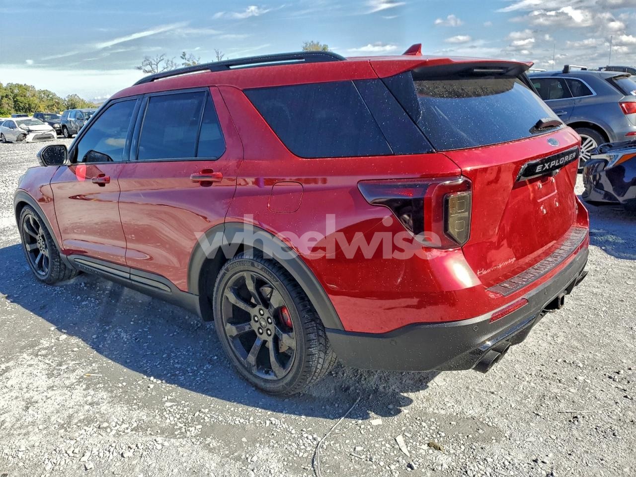 Photo 2 of 2020 FORD EXPLORER ST (VIN 1FM5K8GC9LGB39260)