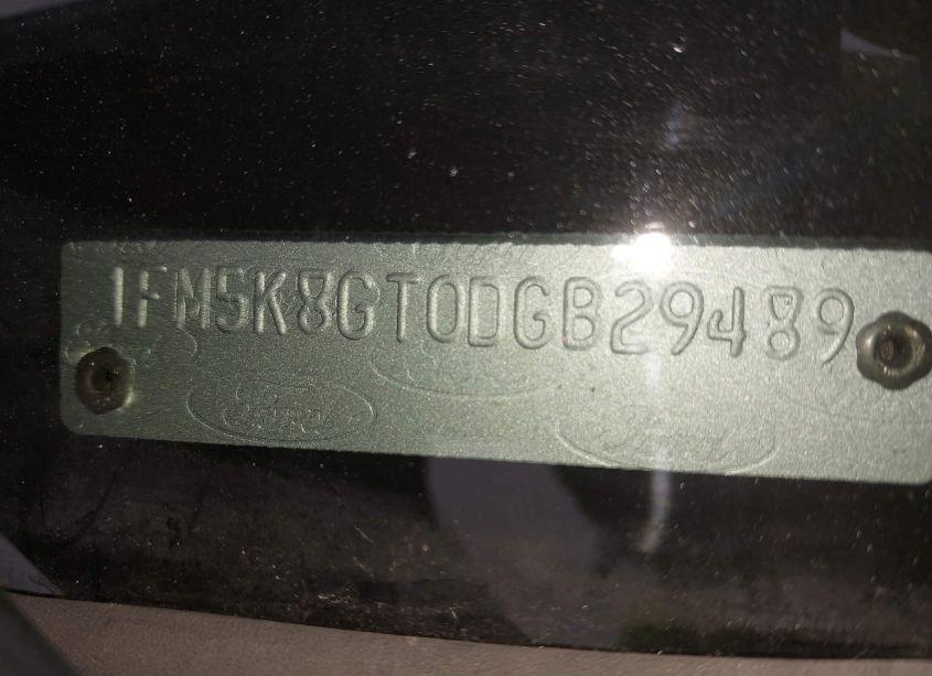 Photo 9 of 2013 Ford Explorer SPORT (VIN 1FM5K8GT0DGB29489)