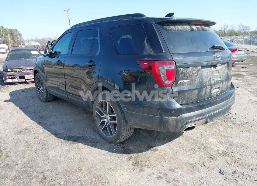 Photo 3 of 2016 Ford Explorer SPORT (VIN 1FM5K8GT0GGA05498)