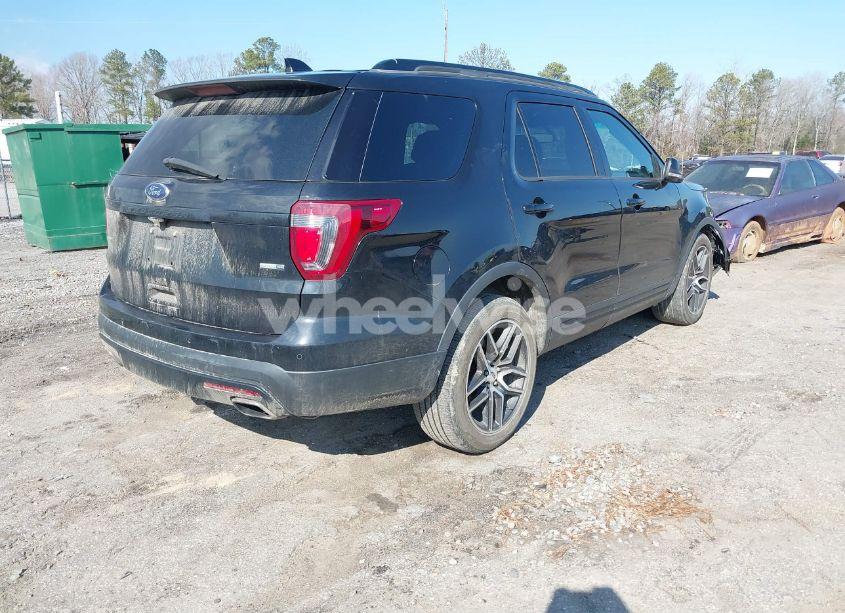 Photo 4 of 2016 Ford Explorer SPORT (VIN 1FM5K8GT0GGA05498)