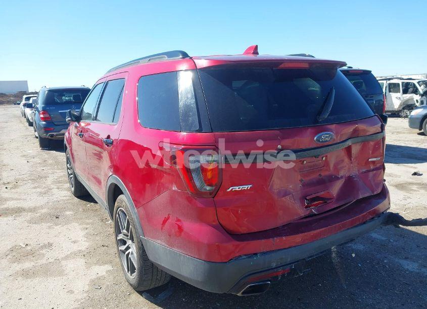 Photo 3 of 2016 Ford Explorer SPORT (VIN 1FM5K8GT0GGA31907)