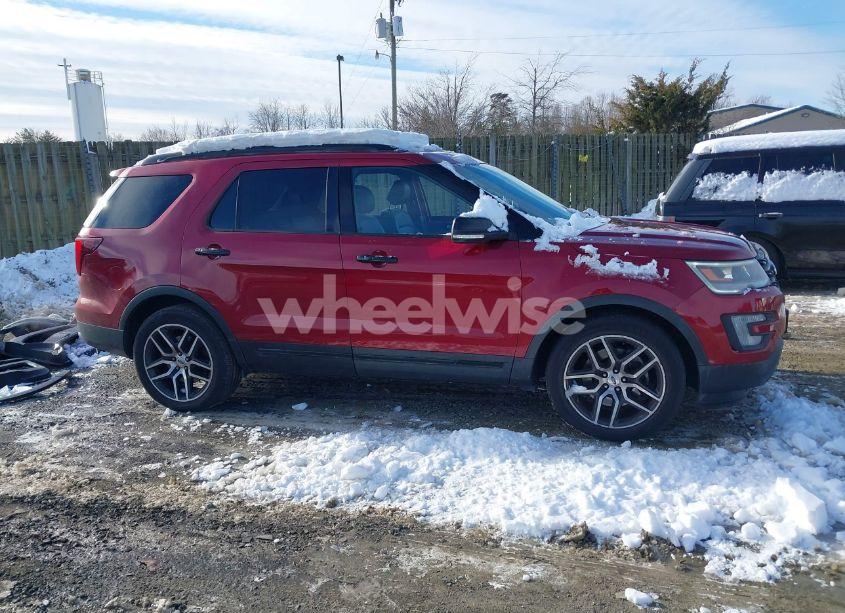 Photo 14 of 2017 Ford Explorer SPORT (VIN 1FM5K8GT0HGA06040)