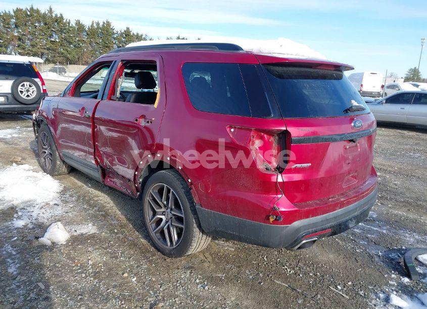 Photo 3 of 2017 Ford Explorer SPORT (VIN 1FM5K8GT0HGA06040)