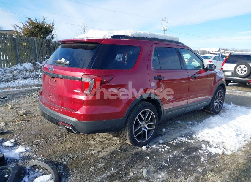 Photo 4 of 2017 Ford Explorer SPORT (VIN 1FM5K8GT0HGA06040)