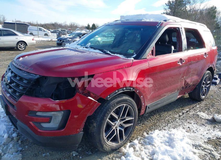 Photo 6 of 2017 Ford Explorer SPORT (VIN 1FM5K8GT0HGA06040)