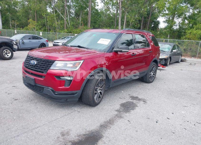 Photo 2 of 2019 Ford Explorer SPORT (VIN 1FM5K8GT0KGB06646)