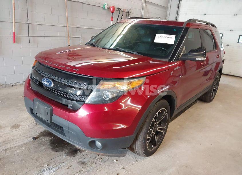 Photo 2 of 2015 Ford Explorer SPORT (VIN 1FM5K8GT1FGC32343)