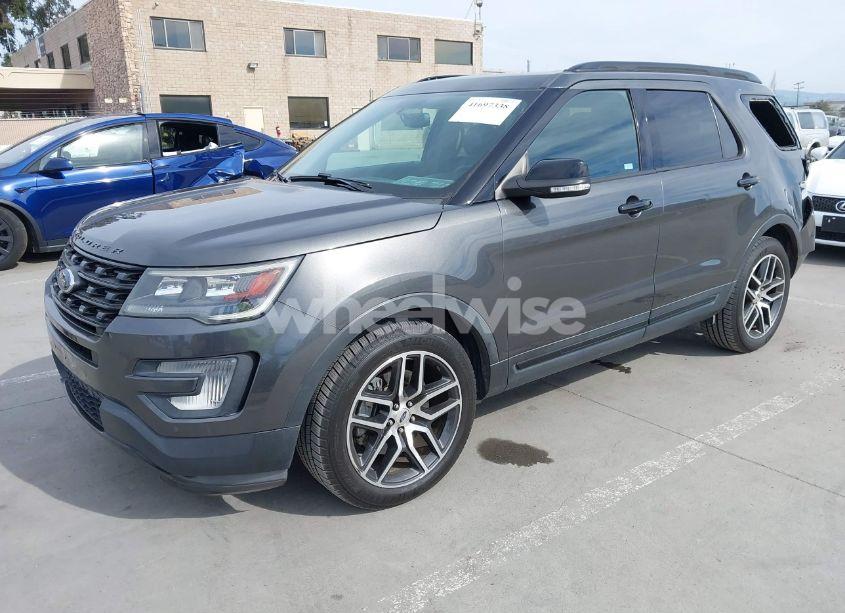 Photo 2 of 2017 Ford Explorer SPORT (VIN 1FM5K8GT1HGC23807)