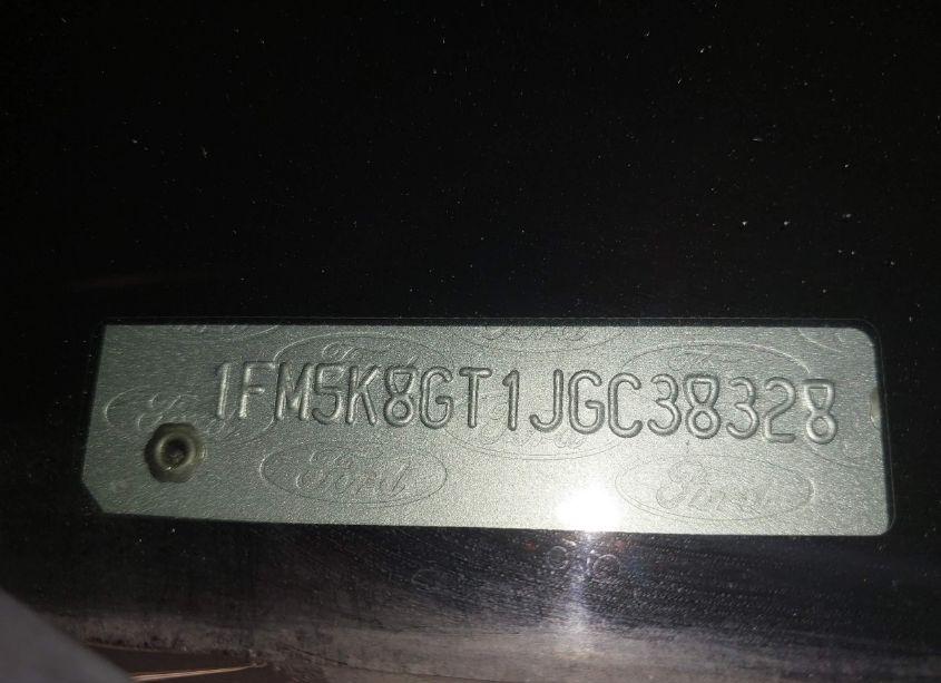 Photo 17 of 2018 Ford Explorer SPORT (VIN 1FM5K8GT1JGC38328)