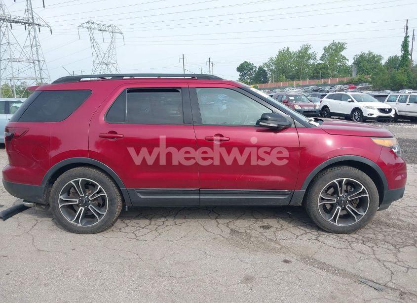 Photo 14 of 2015 Ford Explorer SPORT (VIN 1FM5K8GT2FGA07512)