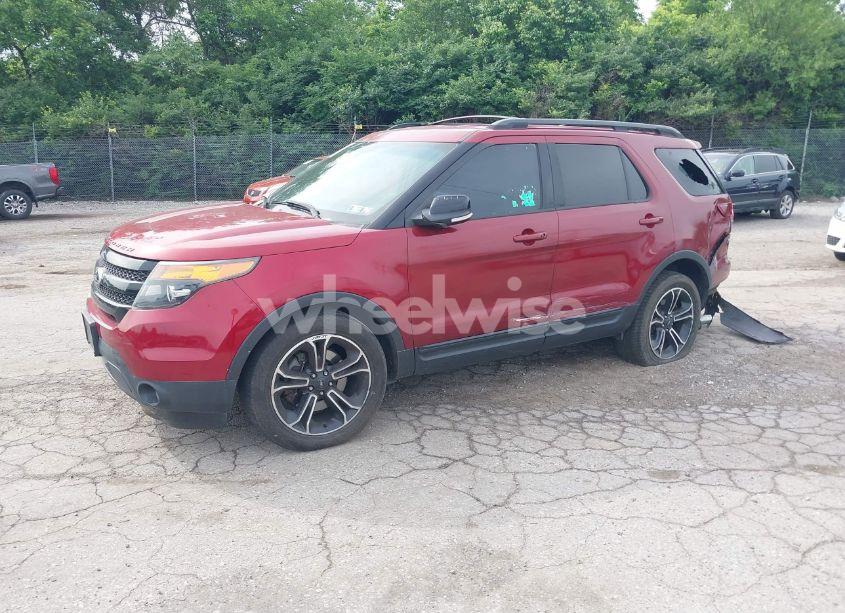 Photo 2 of 2015 Ford Explorer SPORT (VIN 1FM5K8GT2FGA07512)