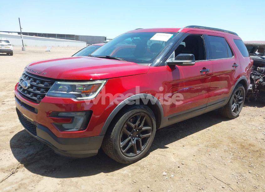 Photo 2 of 2017 Ford Explorer SPORT (VIN 1FM5K8GT2HGB32304)