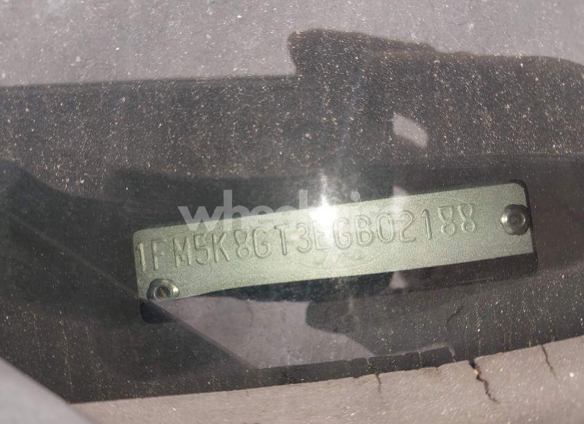 Photo 9 of 2014 Ford Explorer SPORT (VIN 1FM5K8GT3EGB02188)