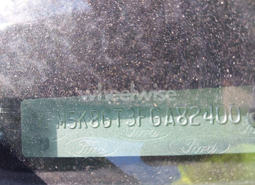 Photo 9 of 2015 Ford Explorer SPORT (VIN 1FM5K8GT3FGA82400)