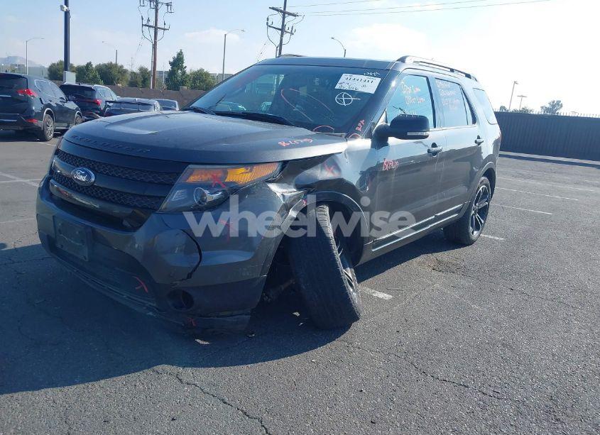 Photo 2 of 2015 Ford Explorer SPORT (VIN 1FM5K8GT3FGB02418)