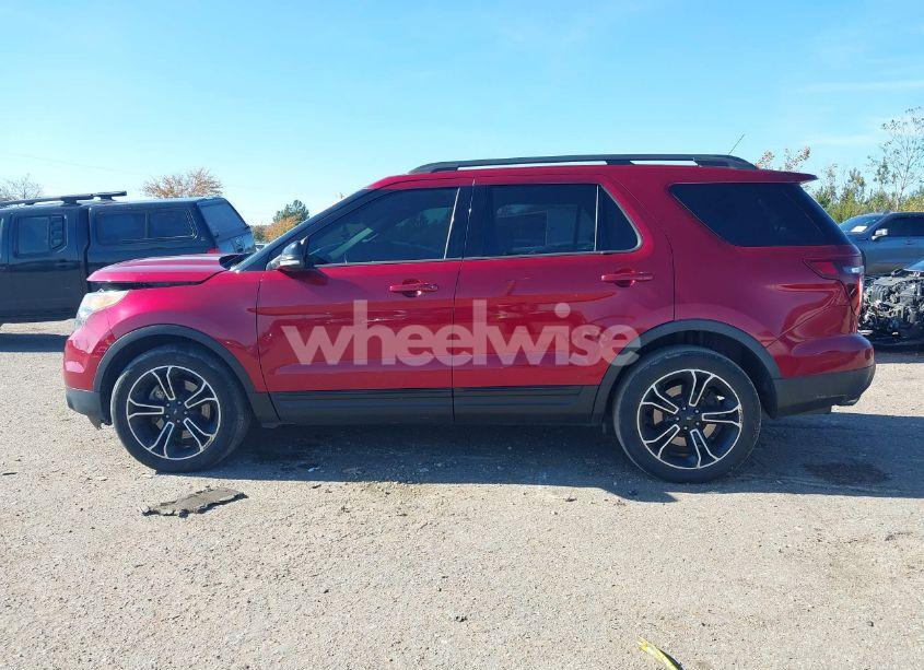 Photo 14 of 2015 Ford Explorer SPORT (VIN 1FM5K8GT3FGB29716)