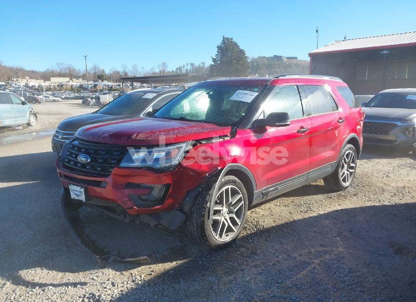Photo 2 of 2017 Ford Explorer SPORT (VIN 1FM5K8GT3HGE32708)