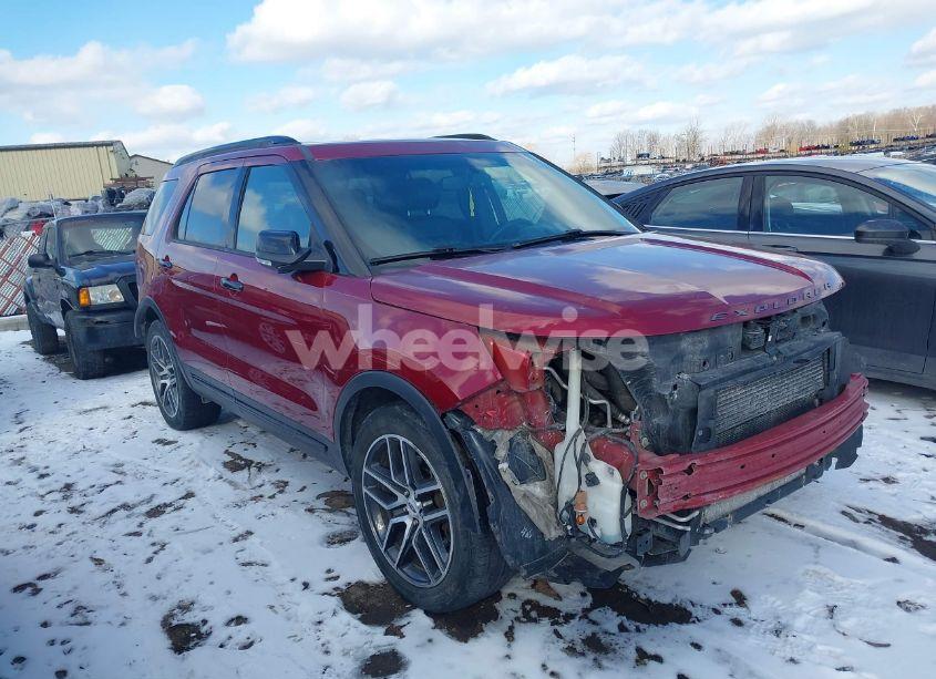 2017 Ford Explorer SPORT (VIN 1FM5K8GT4HGA32916) main photo