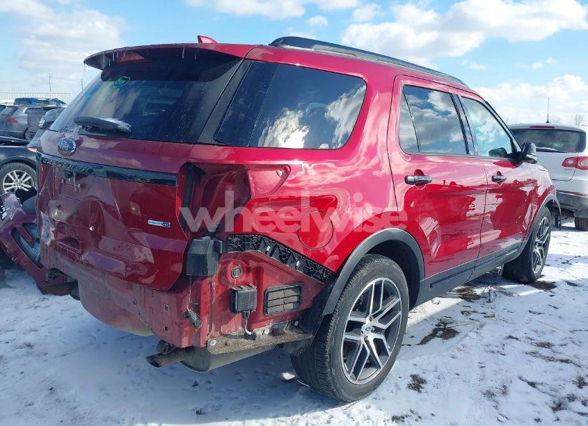 Photo 4 of 2017 Ford Explorer SPORT (VIN 1FM5K8GT4HGA32916)