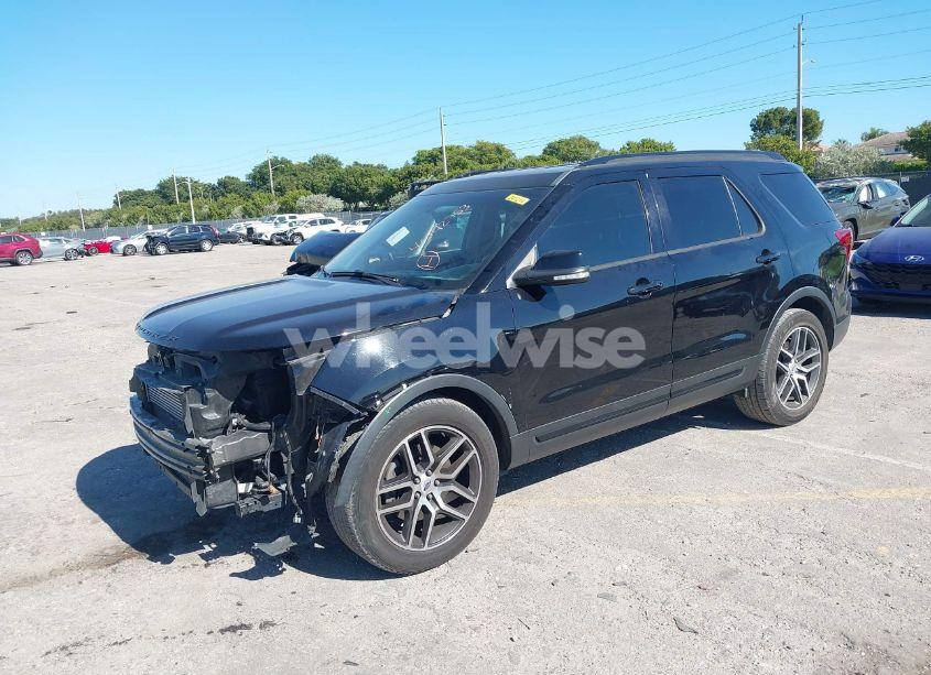 Photo 2 of 2017 Ford Explorer SPORT (VIN 1FM5K8GT4HGA45942)