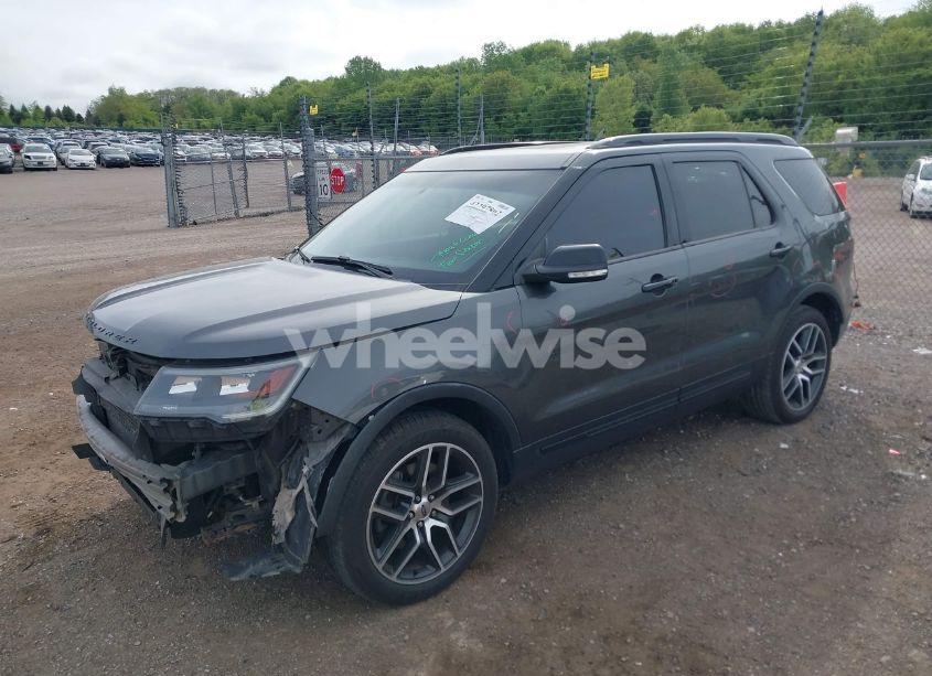 Photo 2 of 2017 Ford Explorer SPORT (VIN 1FM5K8GT4HGA86264)