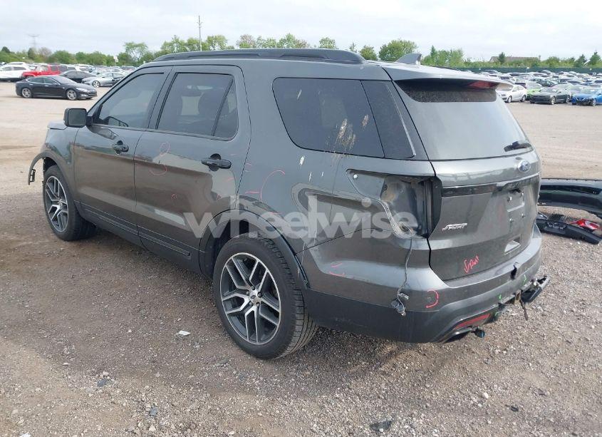 Photo 3 of 2017 Ford Explorer SPORT (VIN 1FM5K8GT4HGA86264)