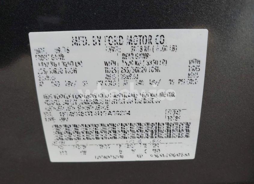 Photo 9 of 2017 Ford Explorer SPORT (VIN 1FM5K8GT4HGA86264)