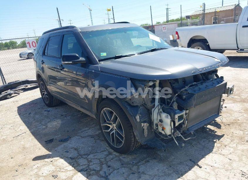 2017 Ford Explorer SPORT (VIN 1FM5K8GT4HGB81102) main photo