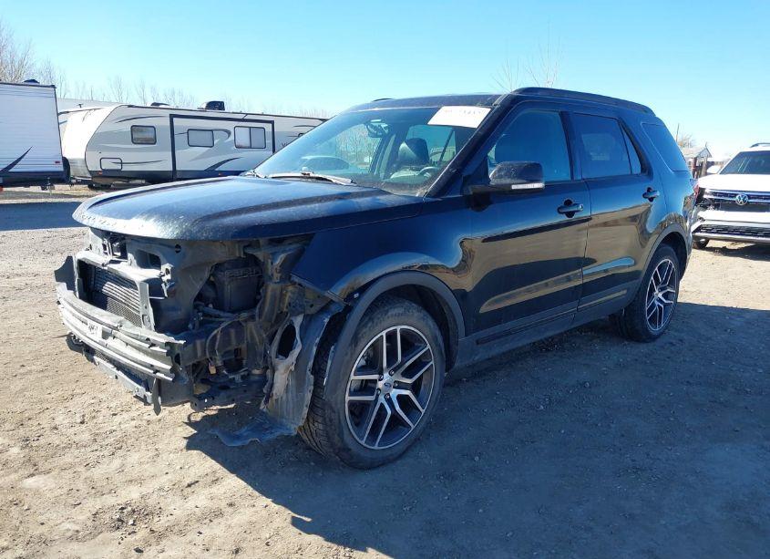Photo 2 of 2017 Ford Explorer SPORT (VIN 1FM5K8GT4HGB92049)