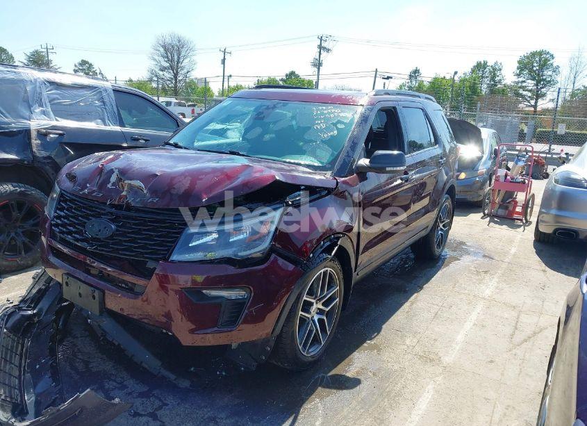 Photo 2 of 2018 Ford Explorer SPORT (VIN 1FM5K8GT4JGB85463)