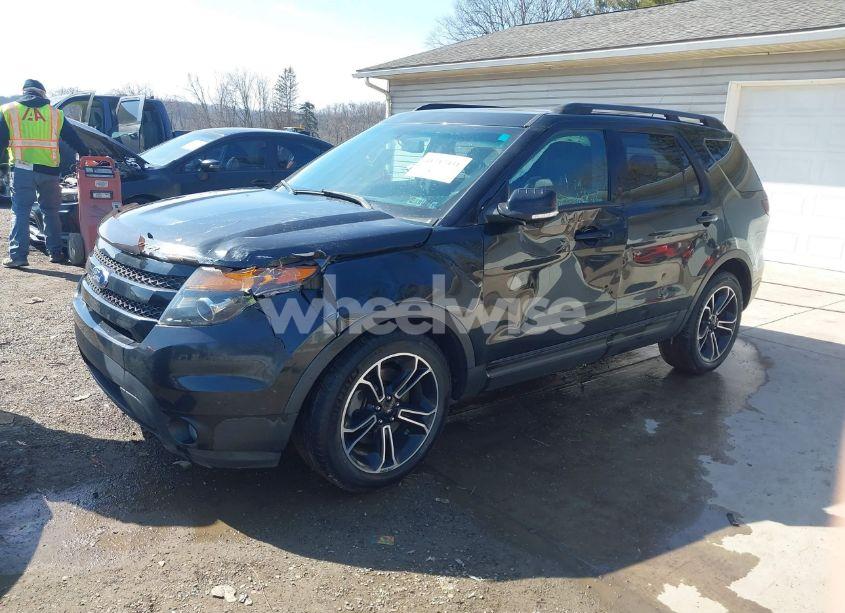 Photo 2 of 2015 Ford Explorer SPORT (VIN 1FM5K8GT5FGA00800)