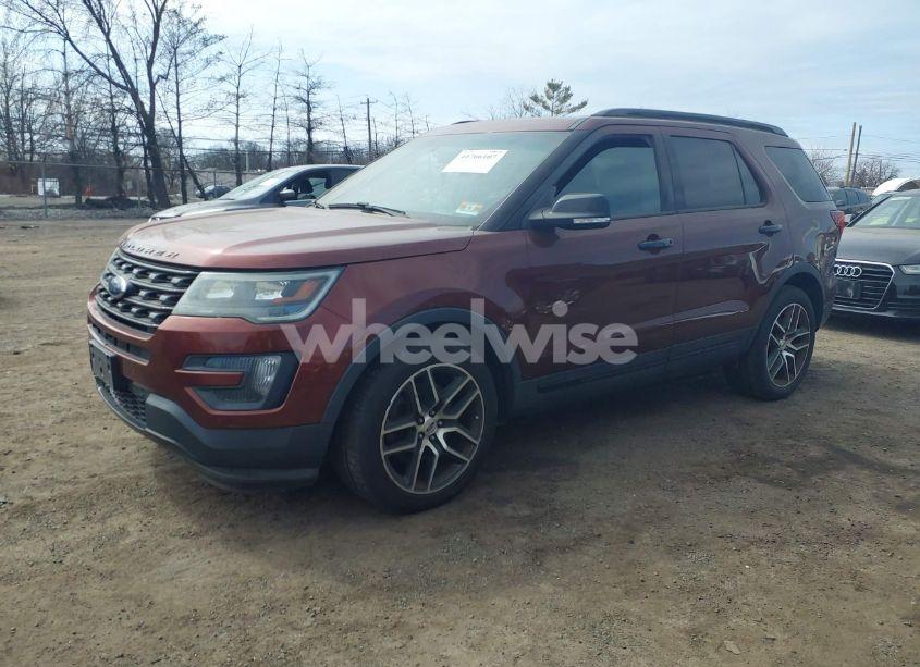 Photo 2 of 2016 Ford Explorer SPORT (VIN 1FM5K8GT5GGA42028)