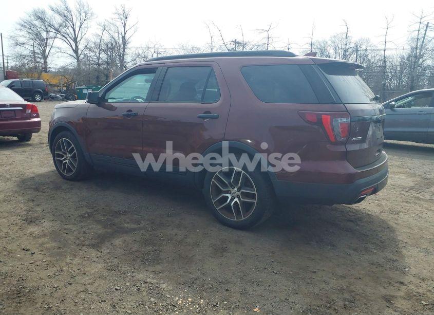 Photo 3 of 2016 Ford Explorer SPORT (VIN 1FM5K8GT5GGA42028)