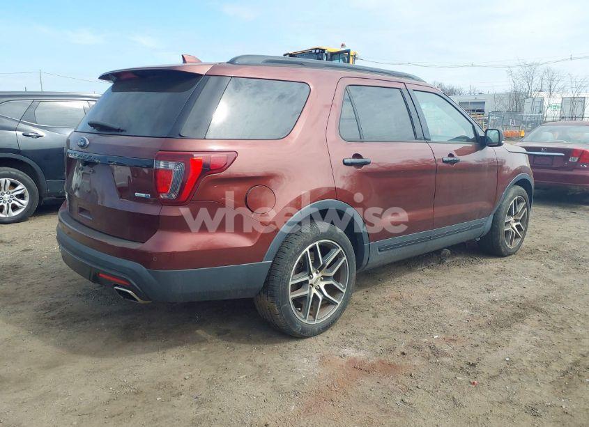 Photo 4 of 2016 Ford Explorer SPORT (VIN 1FM5K8GT5GGA42028)