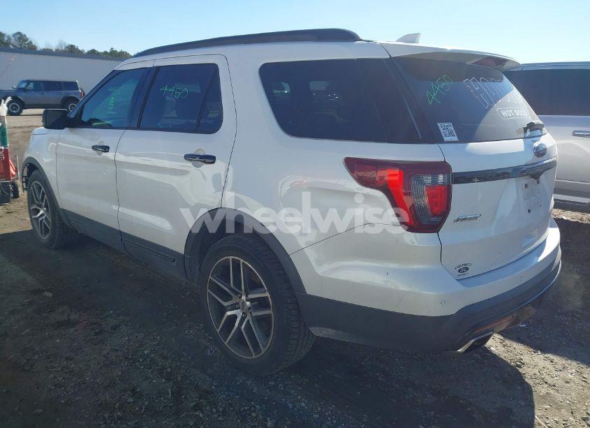 Photo 3 of 2016 Ford Explorer SPORT (VIN 1FM5K8GT6GGB42705)