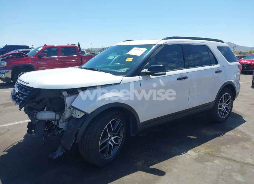 Photo 2 of 2017 Ford Explorer SPORT (VIN 1FM5K8GT6HGA43481)