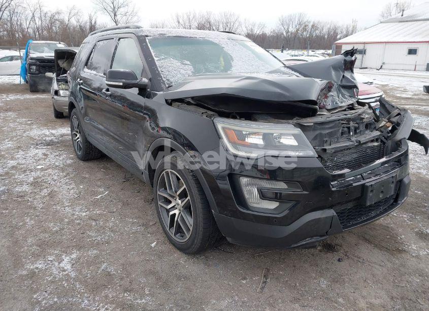 2017 Ford Explorer SPORT (VIN 1FM5K8GT6HGB38428) main photo