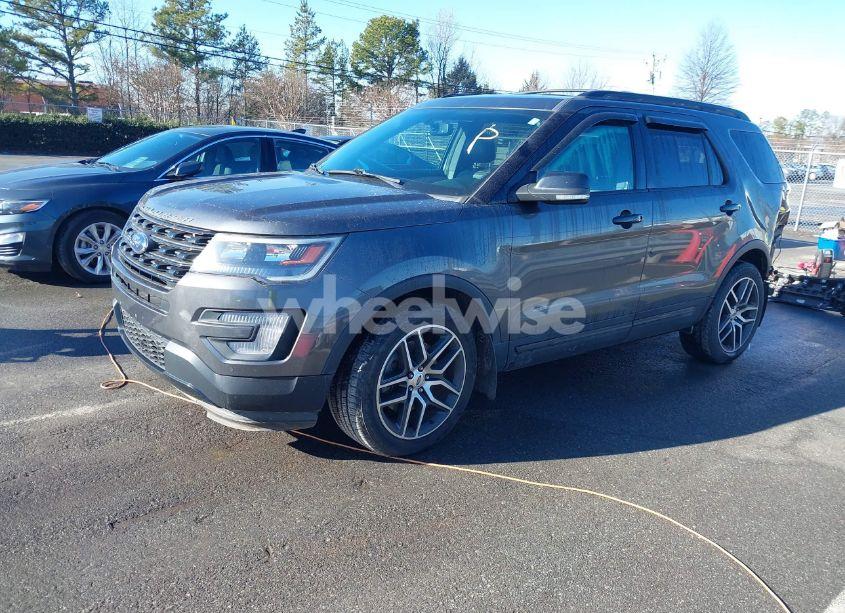 Photo 2 of 2017 Ford Explorer SPORT (VIN 1FM5K8GT6HGC67768)